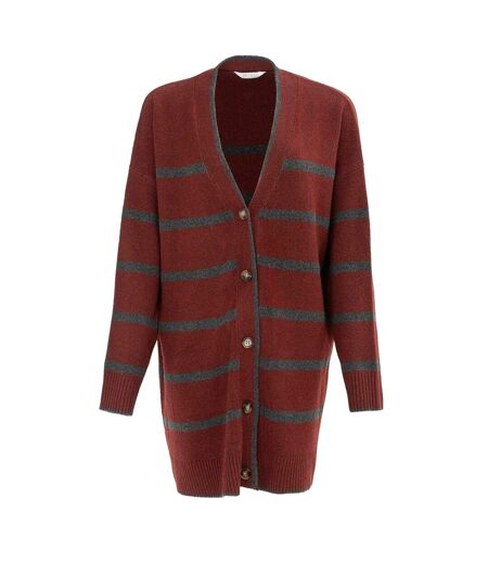 Cardigan Femme Rouge Miso