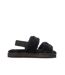Claquettes noires femme calvin klein jeans home-2