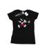 Disney T-shirt en coton Femme/Madame Mickey Mouse Love Cherub (Noir) - UTBI32323-1