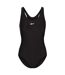 Womens/ladies Adelia One Piece Swimsuit Black Reebok-2