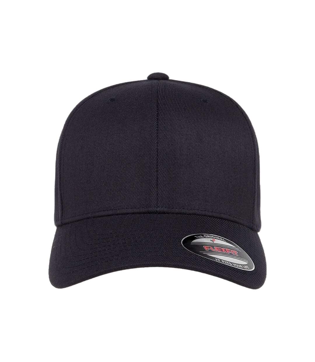 Casquette De Baseball Bleu Marine Foncé Flexfit-1