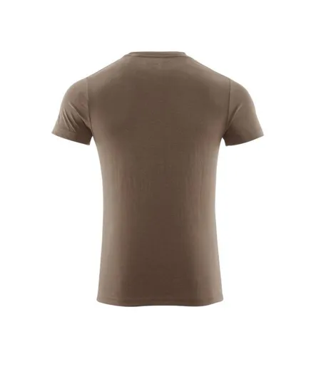 Mens Crossover T-shirt Dark Sand Mascot
