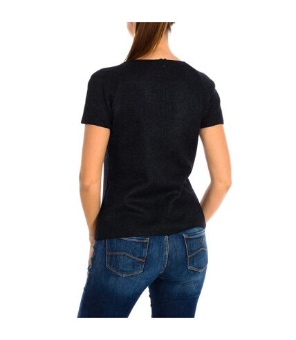 Women's short sleeve round neck top 6Z2M6T2JB6Z