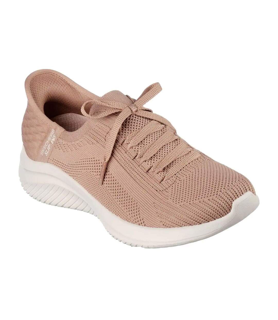 Womens/ladies Ultra Flex 3.0 Arch Fit Shoes Mauve Pink Skechers-3