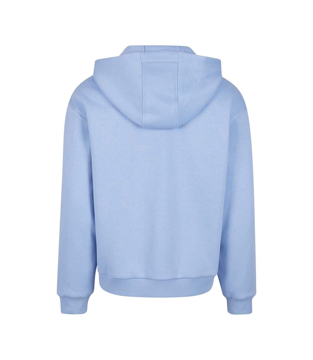 Sweat À Capuche À Fermeture Éclair Pour Hommes Bleu Poudré Build Your Brand-2