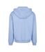 Sweat À Capuche À Fermeture Éclair Pour Hommes Bleu Poudré Build Your Brand-2