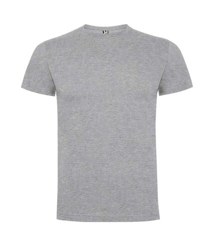 T-shirt dogo premium homme gris chiné Roly