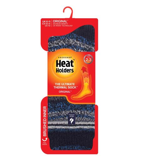 Mens Twist Patterned Thick Winter Warm Thermal Socks