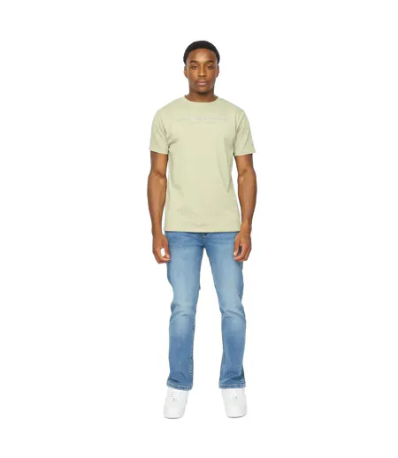 Mens Crytons Heavyweight T-shirt Sage Duck And Cover