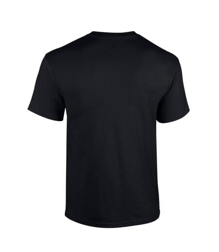 Unisex Adult Heavy Cotton T-shirt Black Gildan