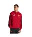 Sweat À Capuche Motif/style Manchester United Fc Dna Homme Rouge Adidas-2