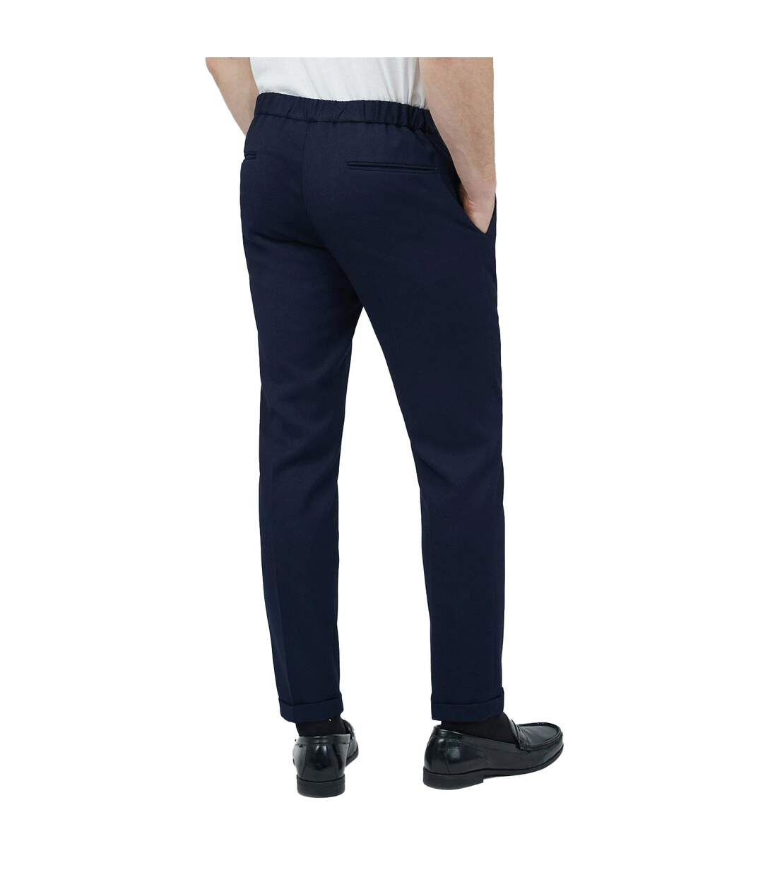 Pantalon homme bleu marine Red Herring-2