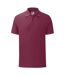 Fruit of the Loom Mens Tailored Polo Shirt (Burgundy)