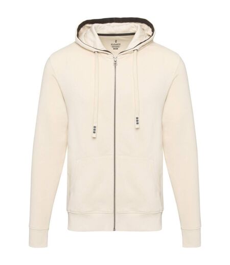 Arora Sweat À Capuche Zippé Homme Beige Elevate