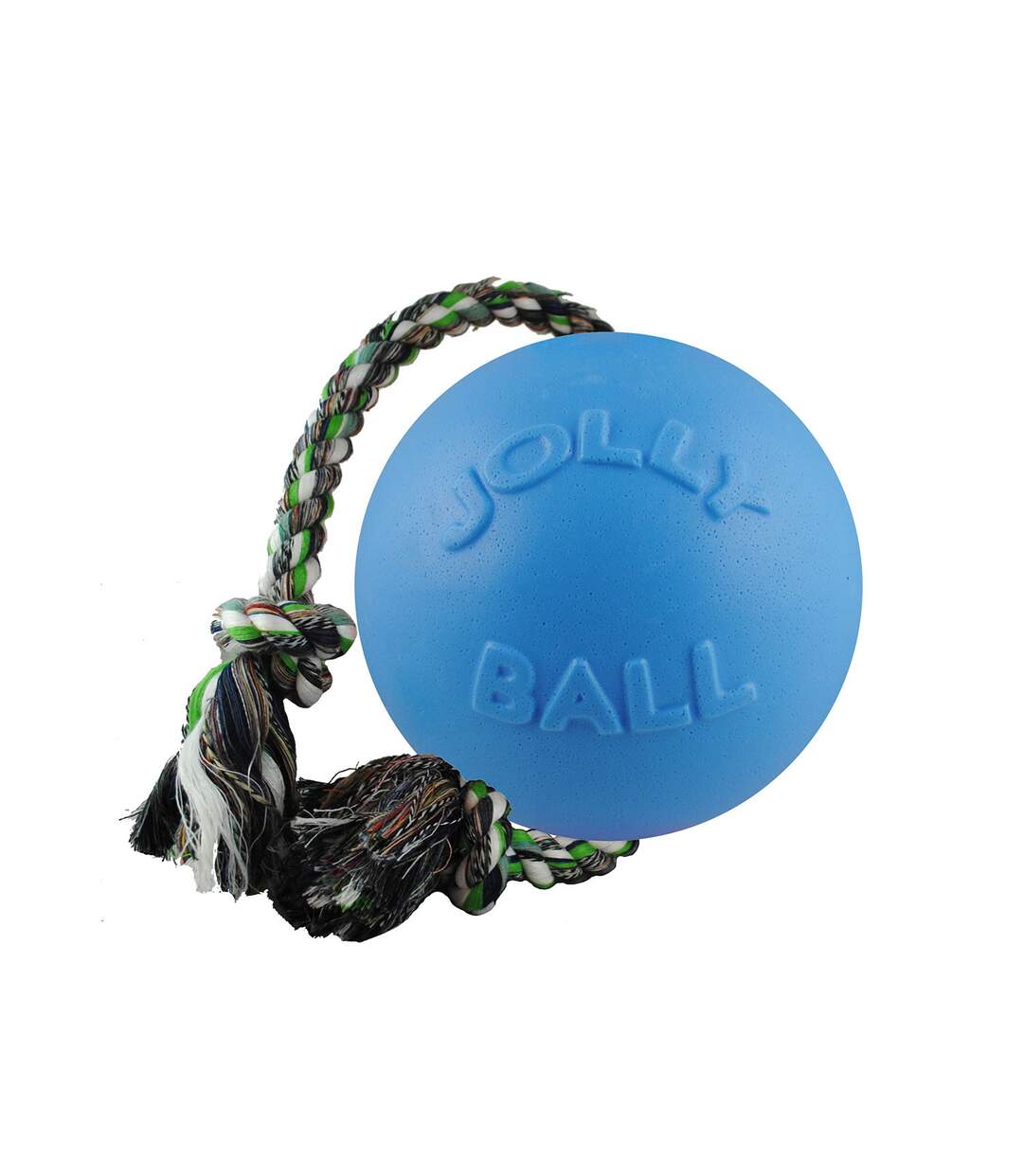 Balle pour chiens romp-n-roll 15,24 cm bleuet Jolly Pets