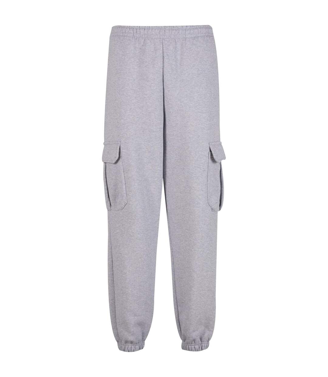 Pantalon De Jogging À Poches 90s Adulte Gris Chiné Build Your Brand-1