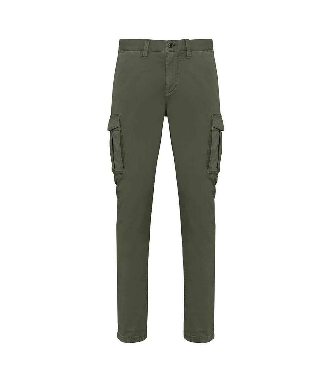 Pantalon cargo homme kaki délavé Native Spirit