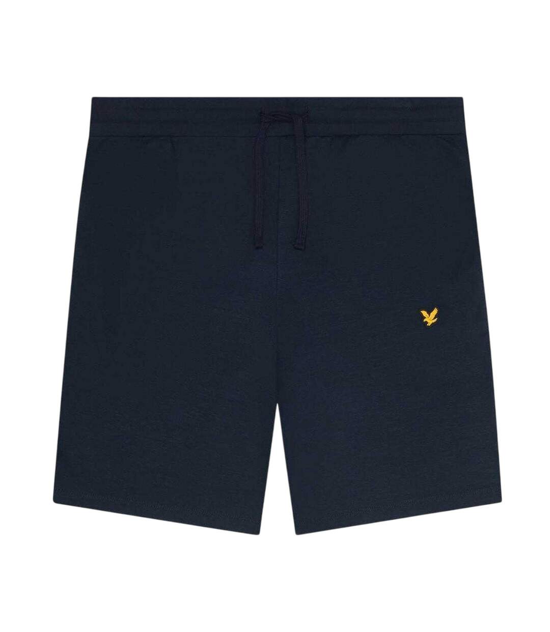 Short Cintré Uni À Taille Élastiquée Homme Bleu Lyle & Scott-2