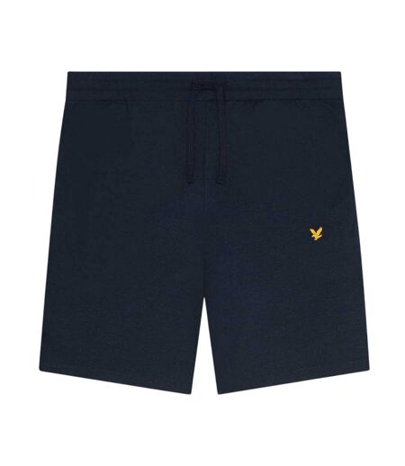 Short Cintré Uni À Taille Élastiquée Homme Bleu Lyle & Scott