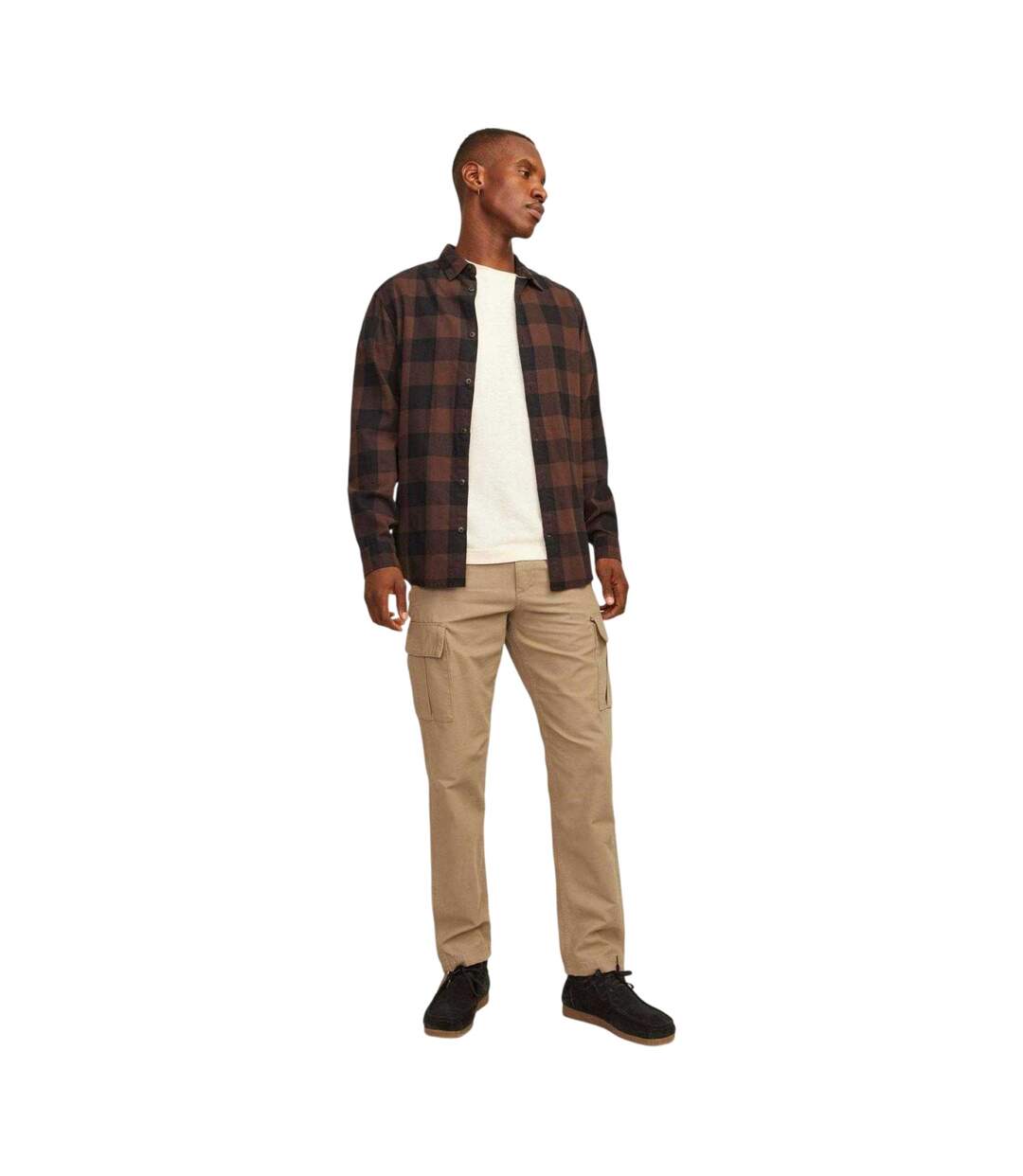 Pantalon À Poches Kane Barkley Homme Beige Jack And Jones-1
