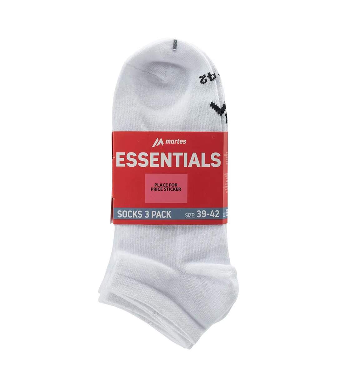Socquettes Sorento Homme Blanc Martes Essential-3
