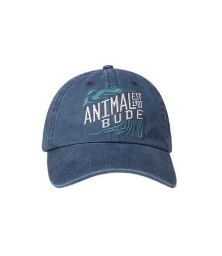 Bude Established Baseball Cap Navy Animal