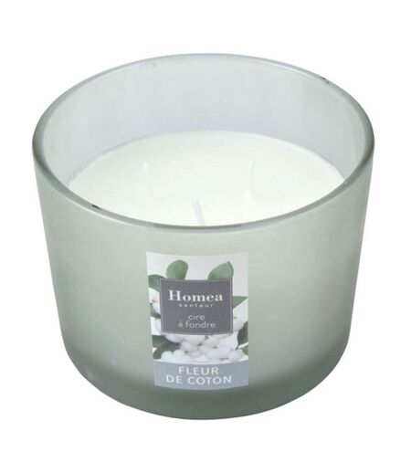 Bougie Verrine Parfumée Essentiel II 11cm Fleur de Coton