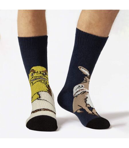 Heat Holders Lite - Chaussettes Thermiques Homme Shrek Chaudes et Douces Hiver