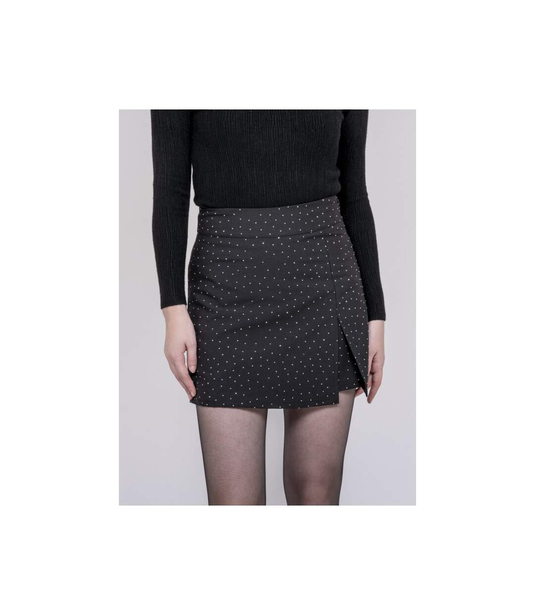 Jupe short à strass XILENA - Dona X Lisa-1