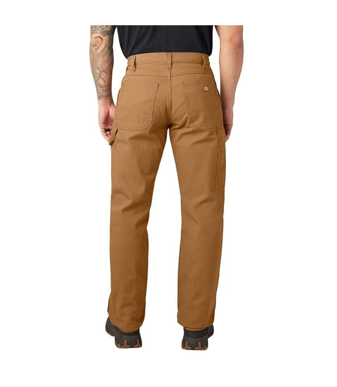 Pantalon Motif/style Charpentier Homme Noir Firetrap-2
