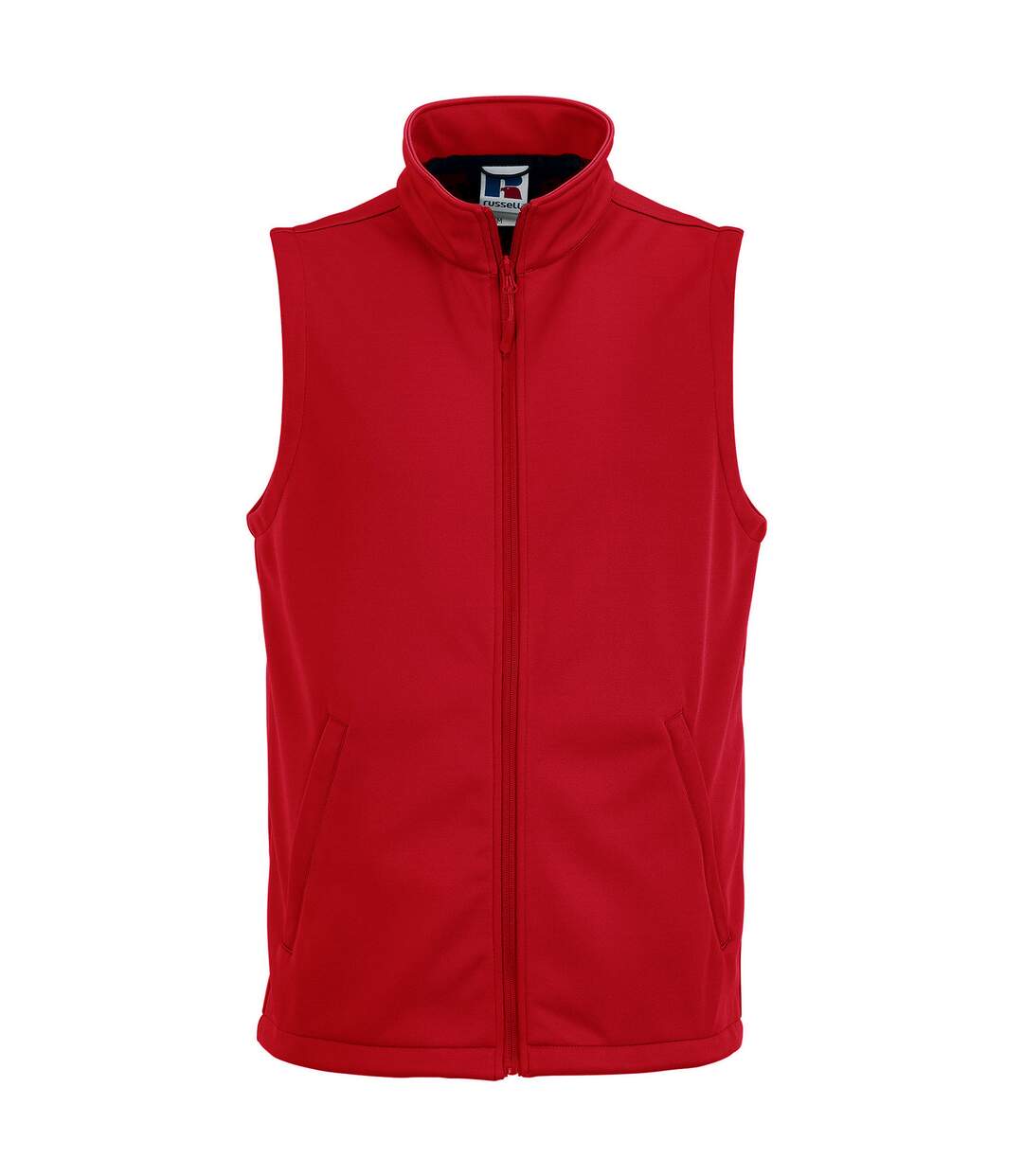 Veste Sans Manches Smart Homme Rouge Classique Russell-1