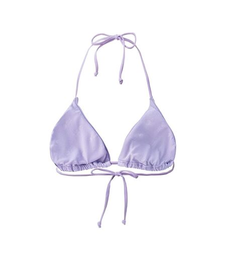 Womens/ladies Latina Bikini Top Lavender Aquawave