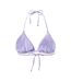 Womens/ladies Latina Bikini Top Lavender Aquawave-2