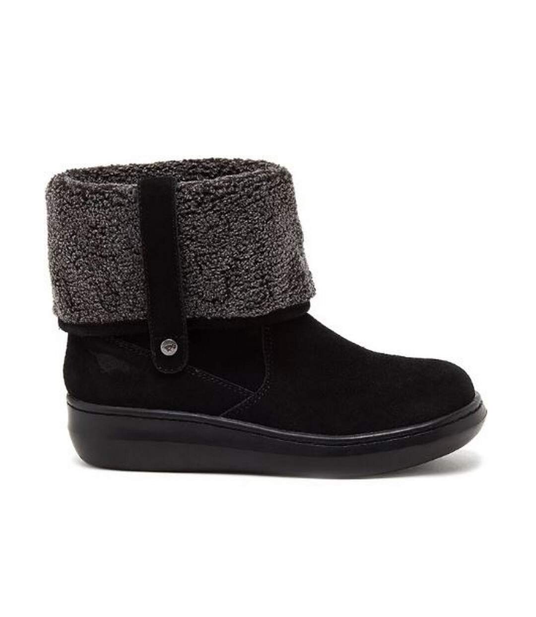 Womens/ladies sugar mint suede ankle winter boot tribal brown Rocket Dog-2