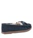 Hush Puppies Womens/Ladies Addy Slip On Leather Slipper (Navy) - UTFS6638