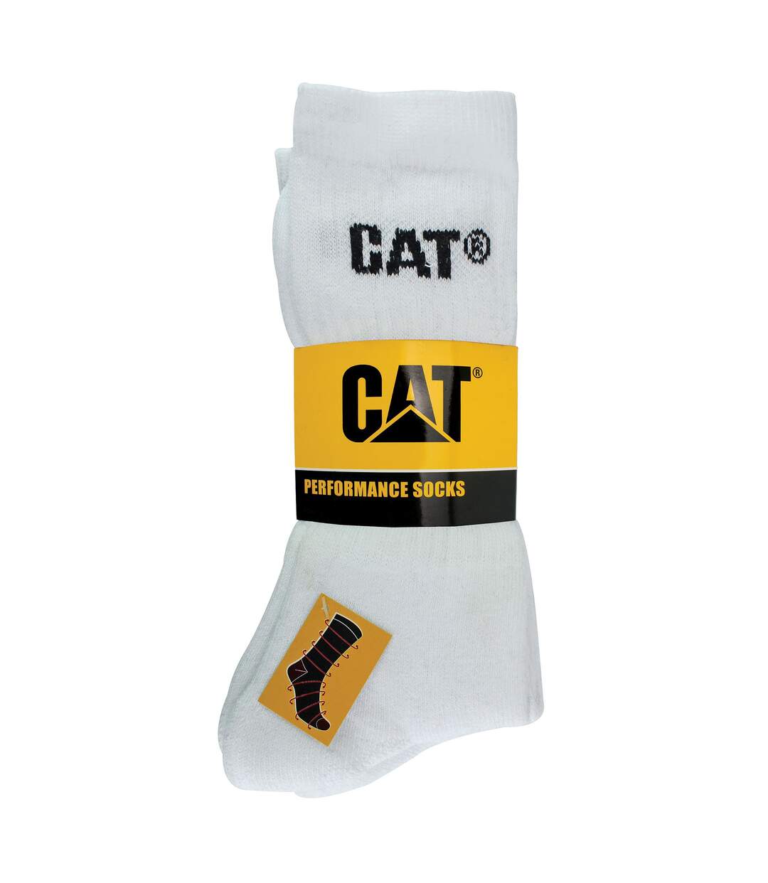 Mens 5 Pack Durable Cotton Performance Work Socks-2