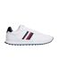 Mens Eva Stripe Leather Trainers White Tommy Hilfiger-4