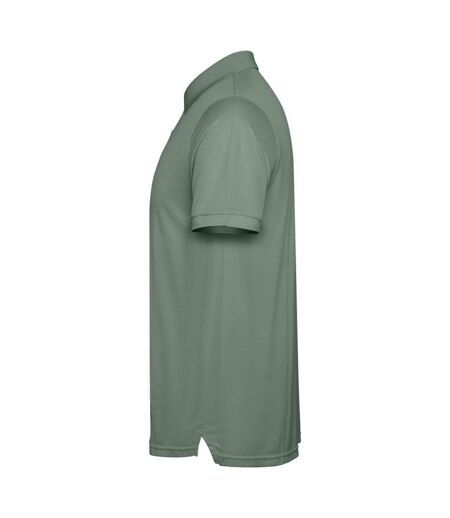 Mens Tormo Short-sleeved Polo Shirt Laurel Green Roly