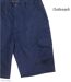 CHALLENGER INCA5 : Bermuda homme bleu marine en coton à taille élastiquée ultra-confortable-4