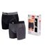 Quiksilver Pack de 2 Boxers Homme Microfibre Sport-3