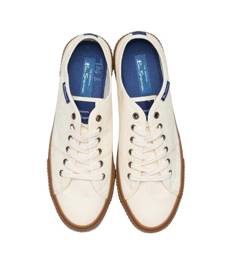 Baskets Canvey Homme Blanc Cassé Ben Sherman