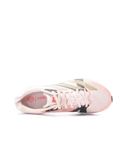 Chaussures de running roses femme adidas adizero