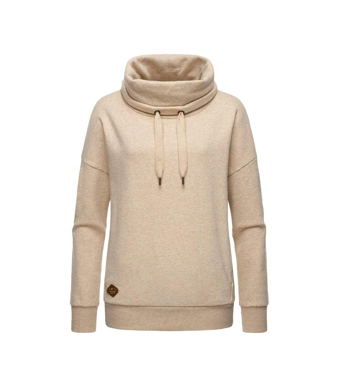 Sweat à Capuche Beige Femme Ragwear Julissa - L-1