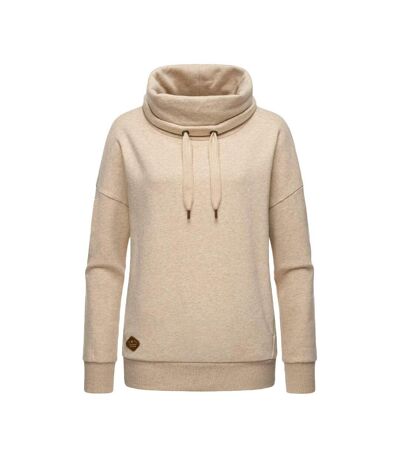 Sweat à Capuche Beige Femme Ragwear Julissa - L