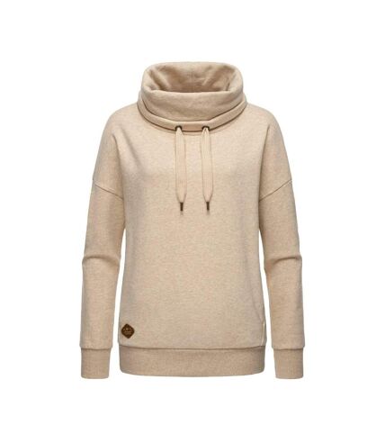 Sweat à Capuche Beige Femme Ragwear Julissa - L