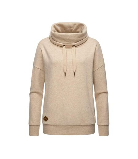 Sweat à Capuche Beige Femme Ragwear Julissa - L