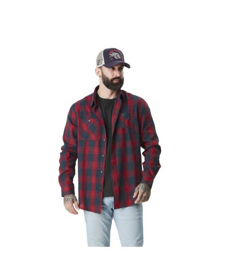 Chemise homme en  flanelle à carreaux Jack Vondutch