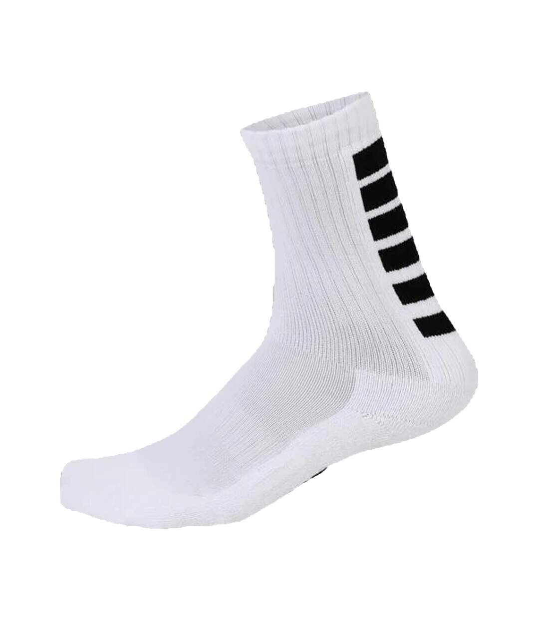 Chaussettes Motif/style Rayé Adulte Blanc Select-1