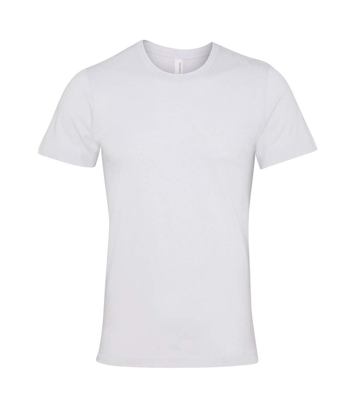 Canvas Unisex Jersey Crew Neck Short Sleeve T-Shirt (Ash Grey)