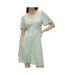 Robe Verte Femme Vero Moda Malba - L